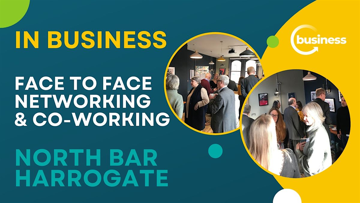 Face to Face Networking at North Bar, Harrogate -Networking, 2 October | Event in Harrogate | AllEvents