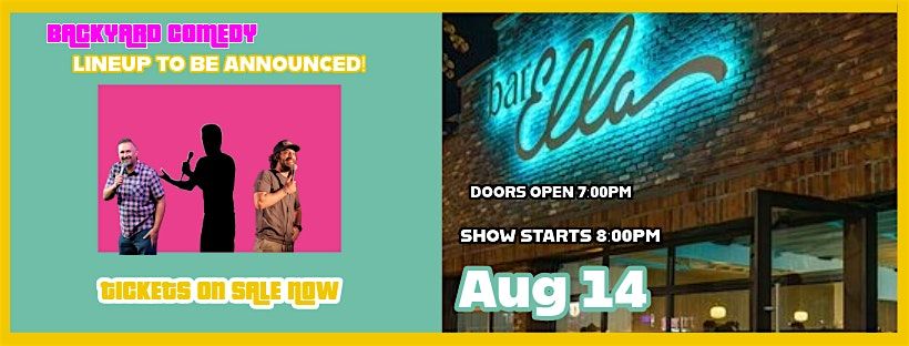 Standup Comedy Night  at Bar Ella in PACIFIC BEACH on THURSDAY AUGUST 14, 14 August | Event in San Diego | AllEvents