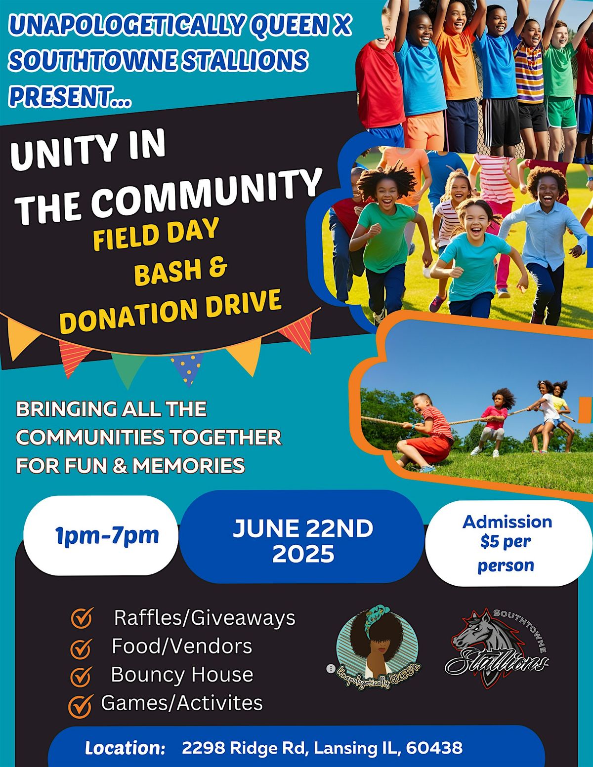 Unity In The Community Field Day Bash & Donation Drive (VENDOR PAGE), 22 June | Event in Lansing | AllEvents