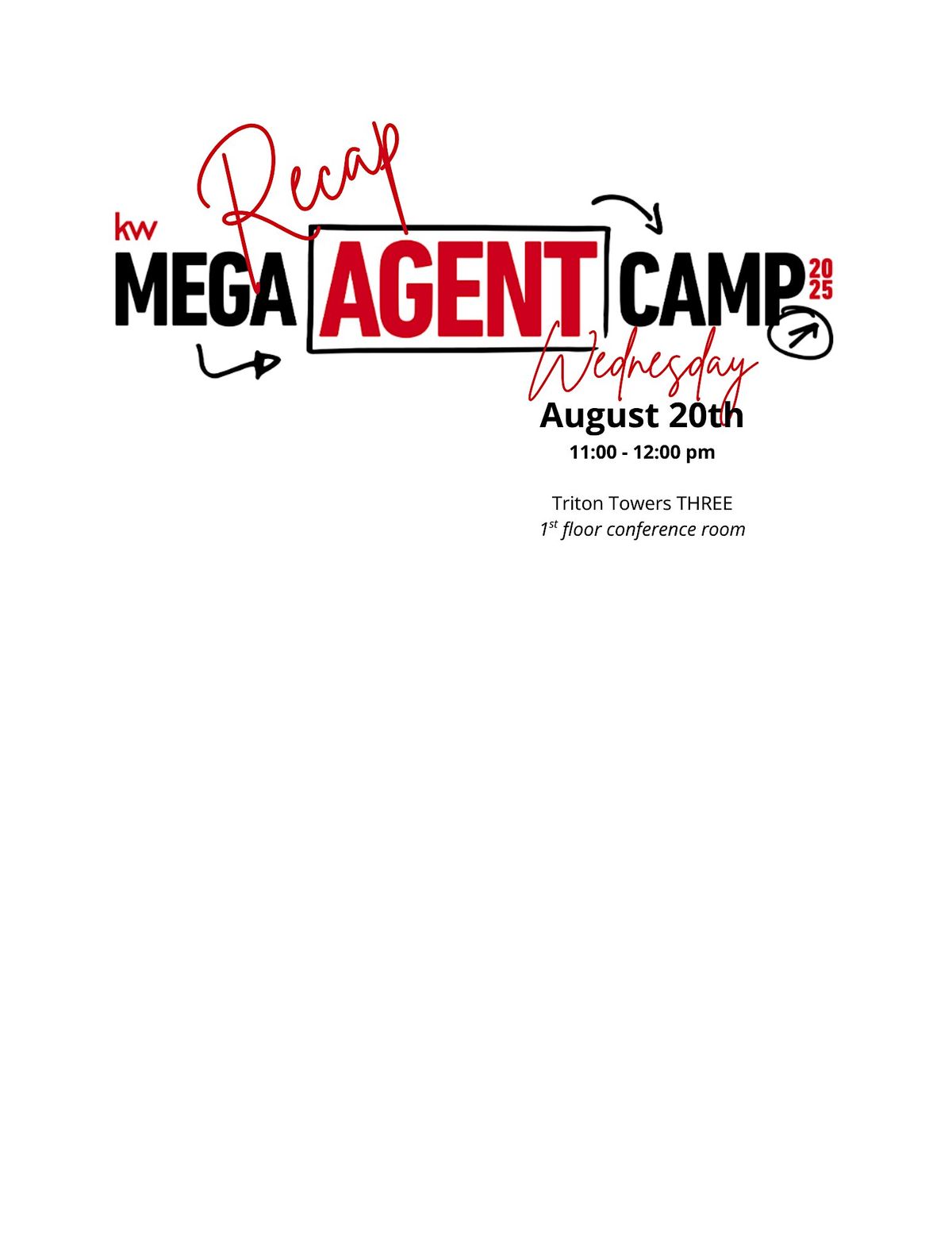 POWER HOUR: Mega Agent Camp Recap | Event in Renton | AllEvents