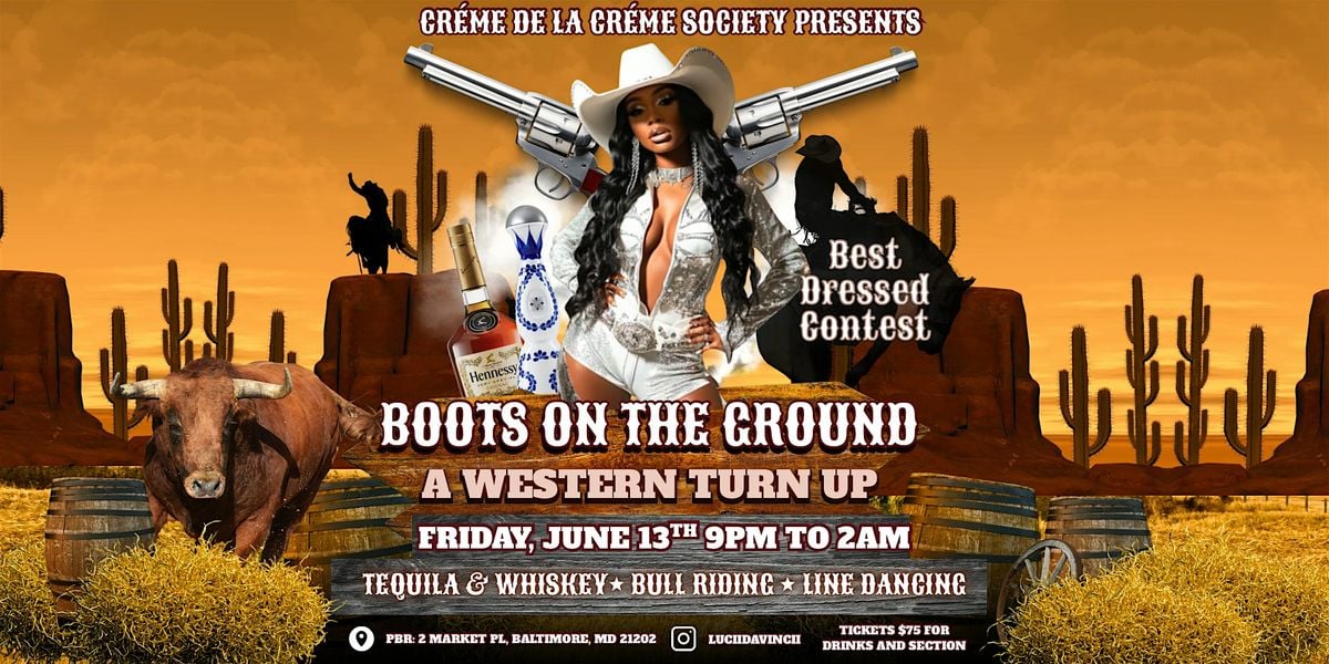Boots on the Ground, Fans in the Air: The Western Turn Up, 13 June | Event in Baltimore | AllEvents