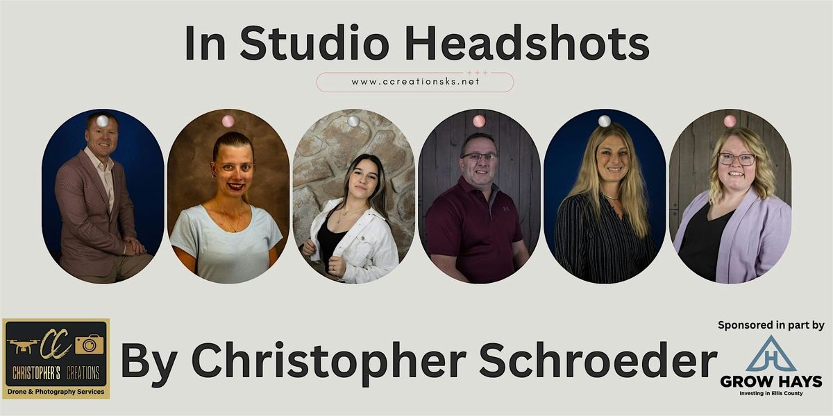 Professional Headshot Day, 27 August | Event in Hays | AllEvents