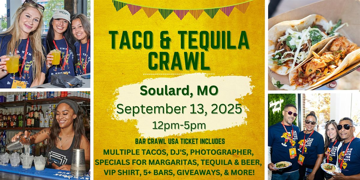 Taco & Tequila Crawl: Soulard, 13 September | Event in St. Louis | AllEvents