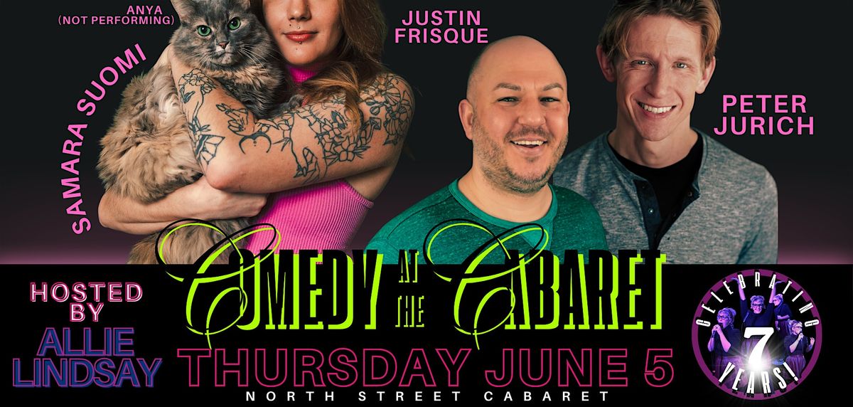Comedy at The Cabaret! JUNE 5, 5 June | Event in Madison | AllEvents