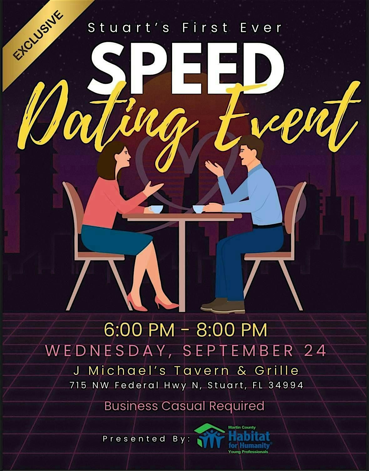 HYP Speed Dating Event, 24 September | Event in Stuart | AllEvents