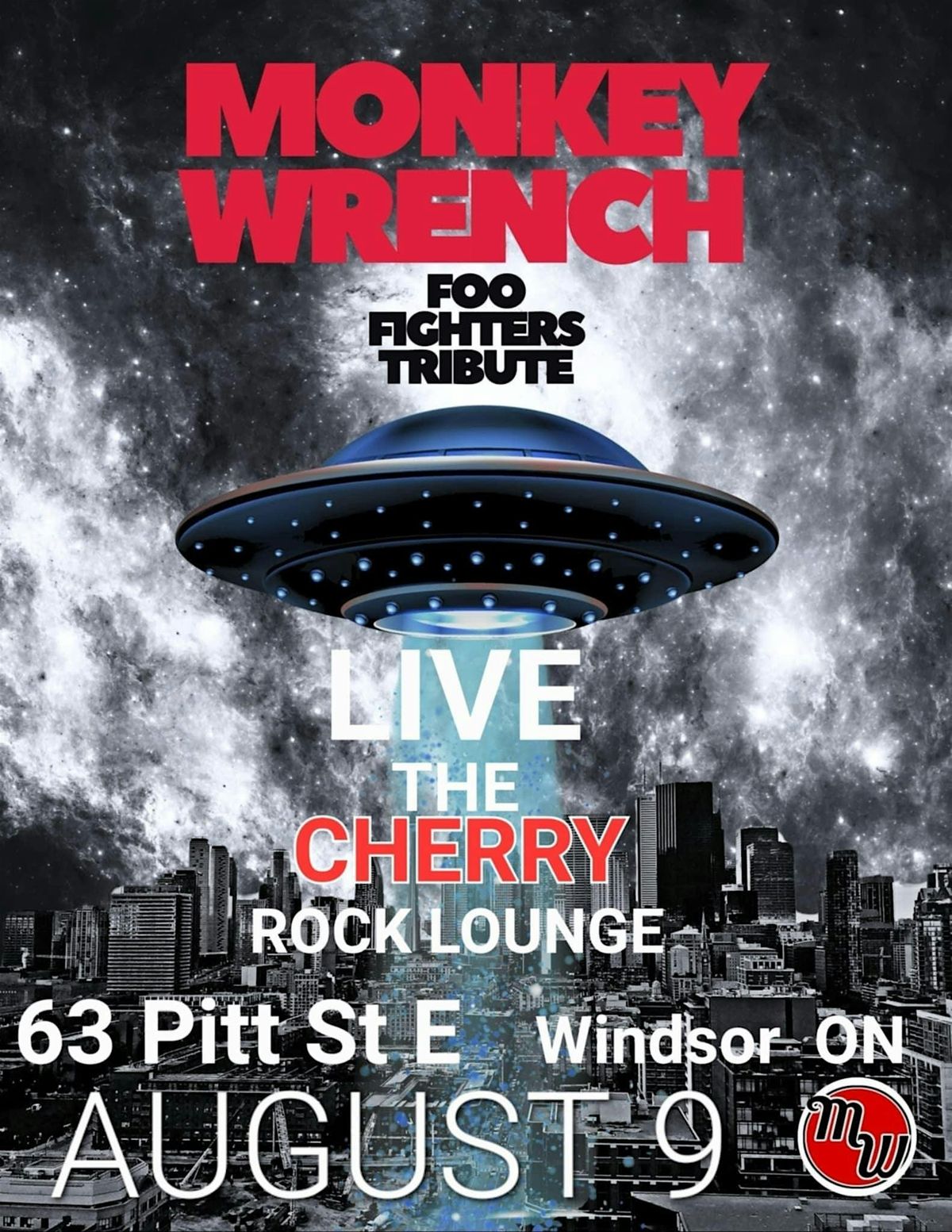 Monkey Wrench - A Tribute to The Foo Fighters, 9 August | Event in Windsor | AllEvents