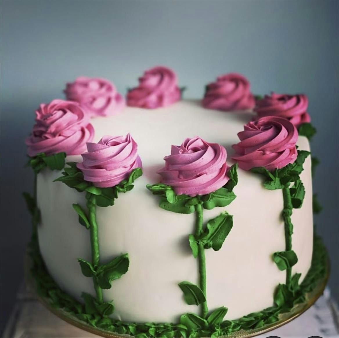 Buttercream Rose Garden Cake Class, 26 July | Event in Buffalo | AllEvents
