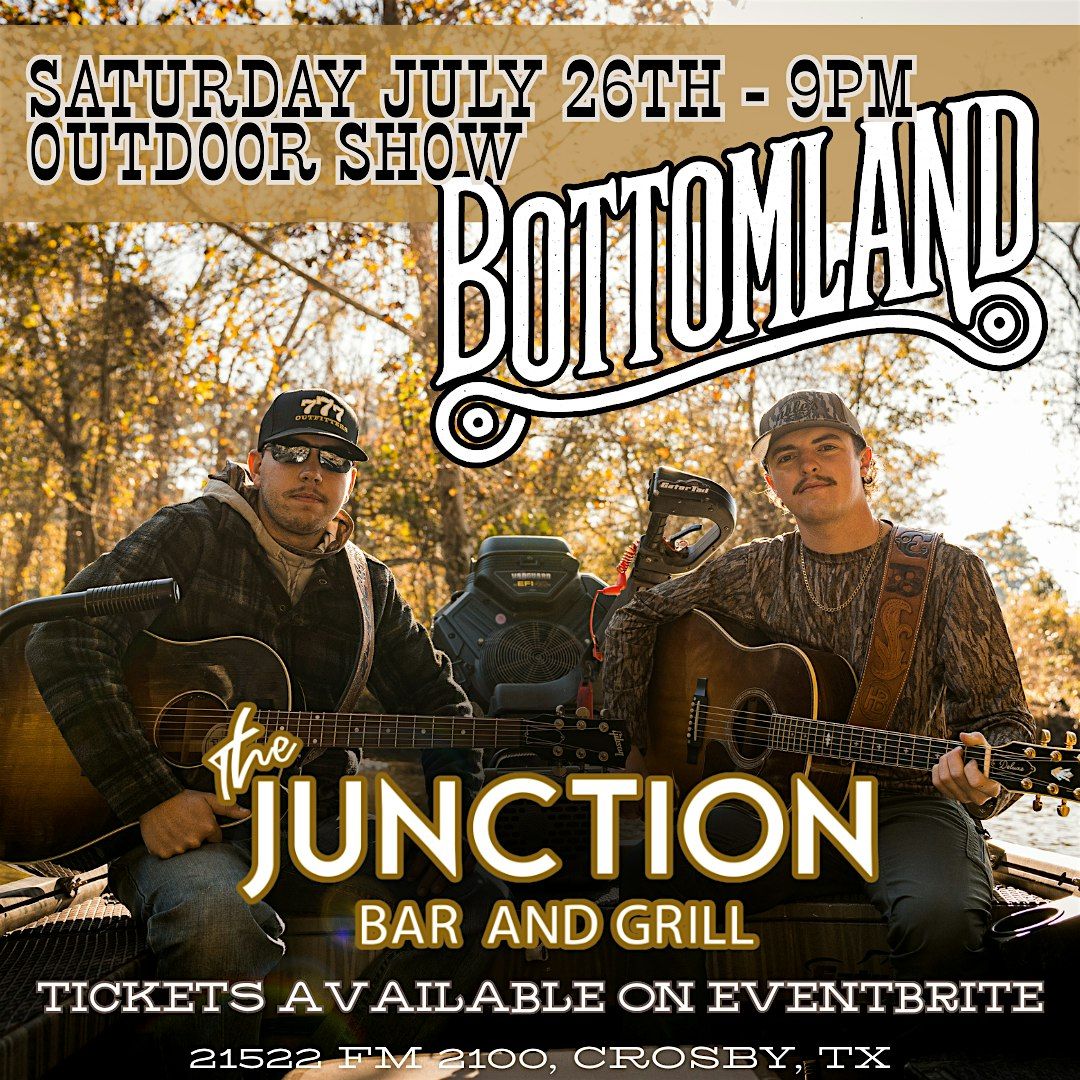 Bottomland @ The Junction, 26 July | Event in Crosby | AllEvents