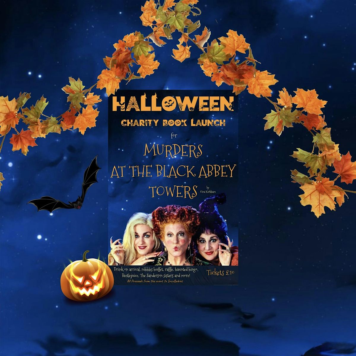 CHARITY BOOK LAUNCH for ‘MURDERS AT THE BLACK ABBEY TOWERS’, 30 October | Event in Hoylake | AllEvents
