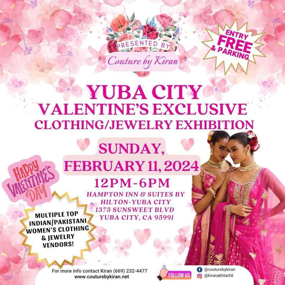 Yuba City Valentines Exclusive Clothing/Jewelry Exhibition , Hampton Inn & Suites Yuba City