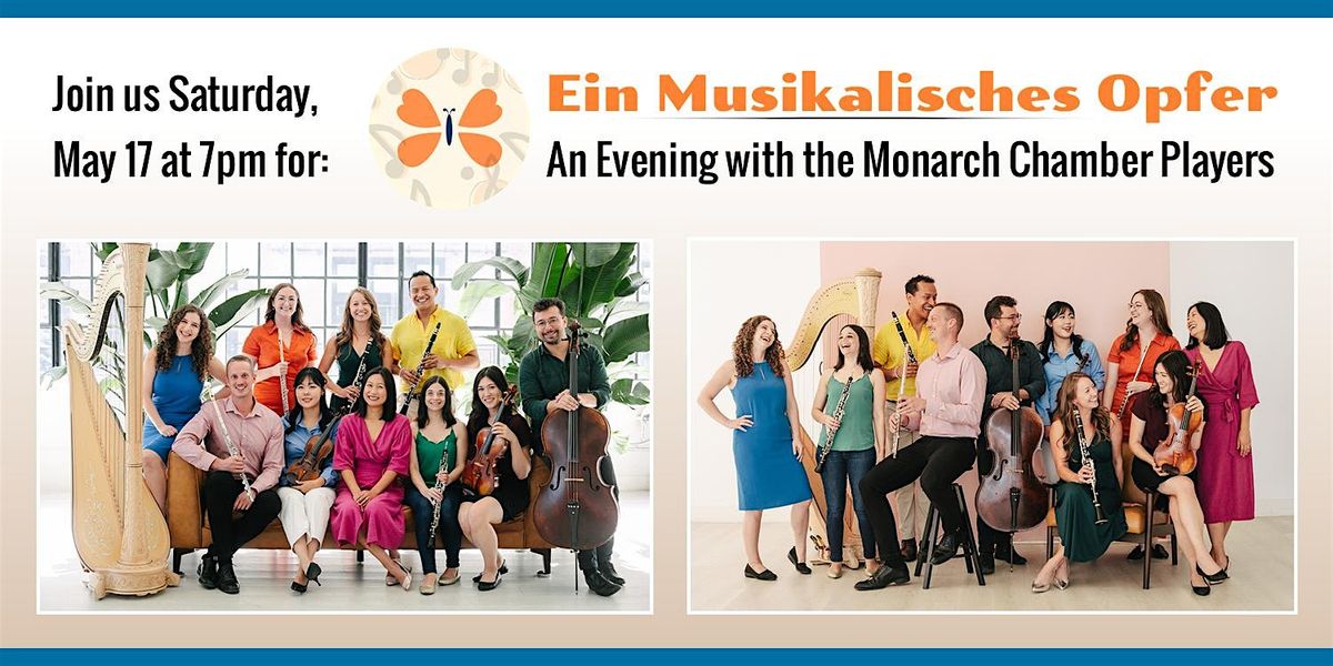 Music at the Meeting House: Ein Musikalisches Opfer with Monarch, 17 May | Event in Houston | AllEvents