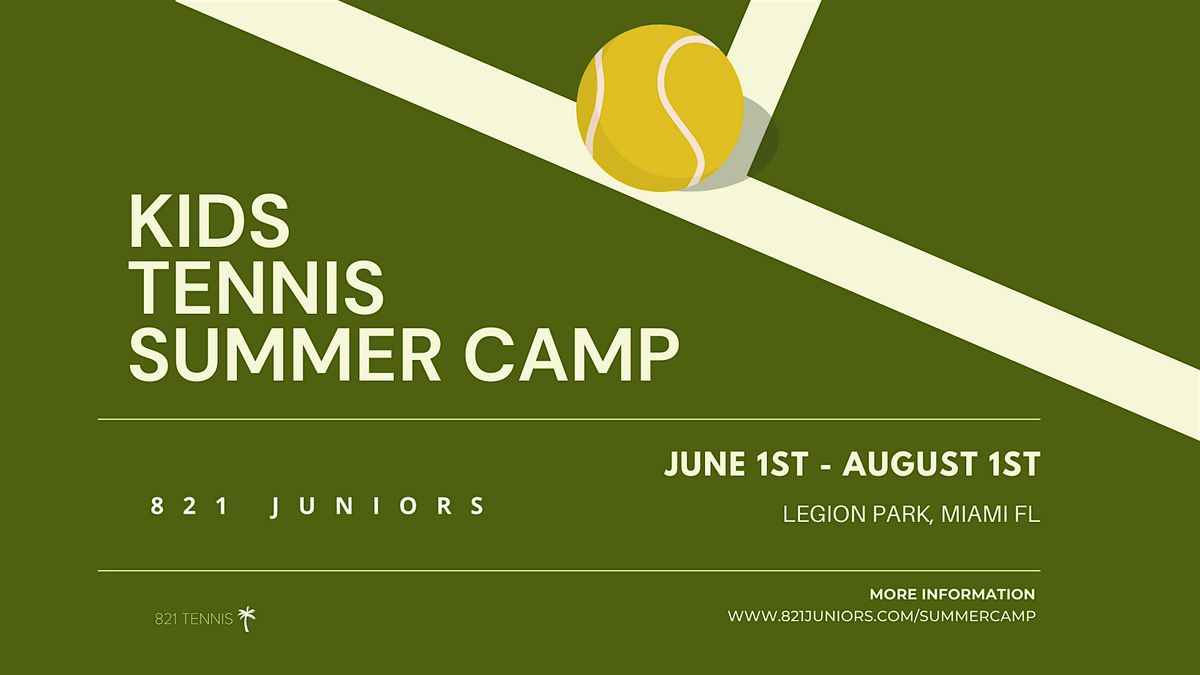 821 Tennis Kids Summer Camp, 2 June | Event in Miami | AllEvents