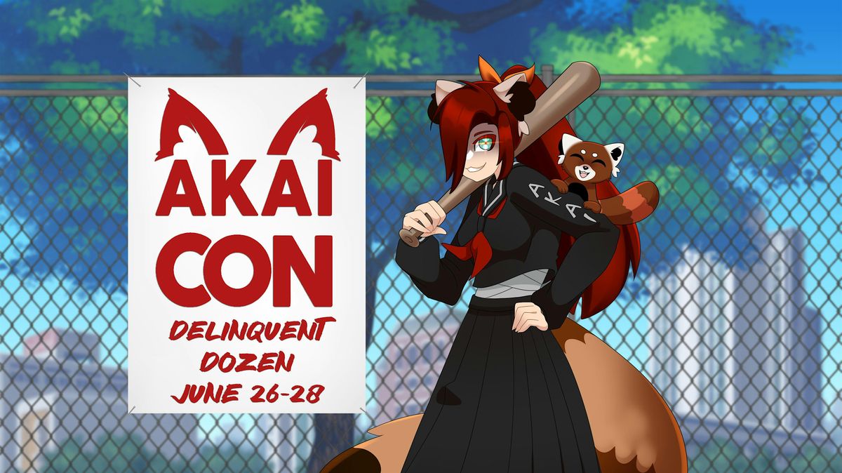 AkaiCon 12: Delinquent Dozen - June 26, 27, 28, 2026, 26 June | Event in Lebanon | AllEvents
