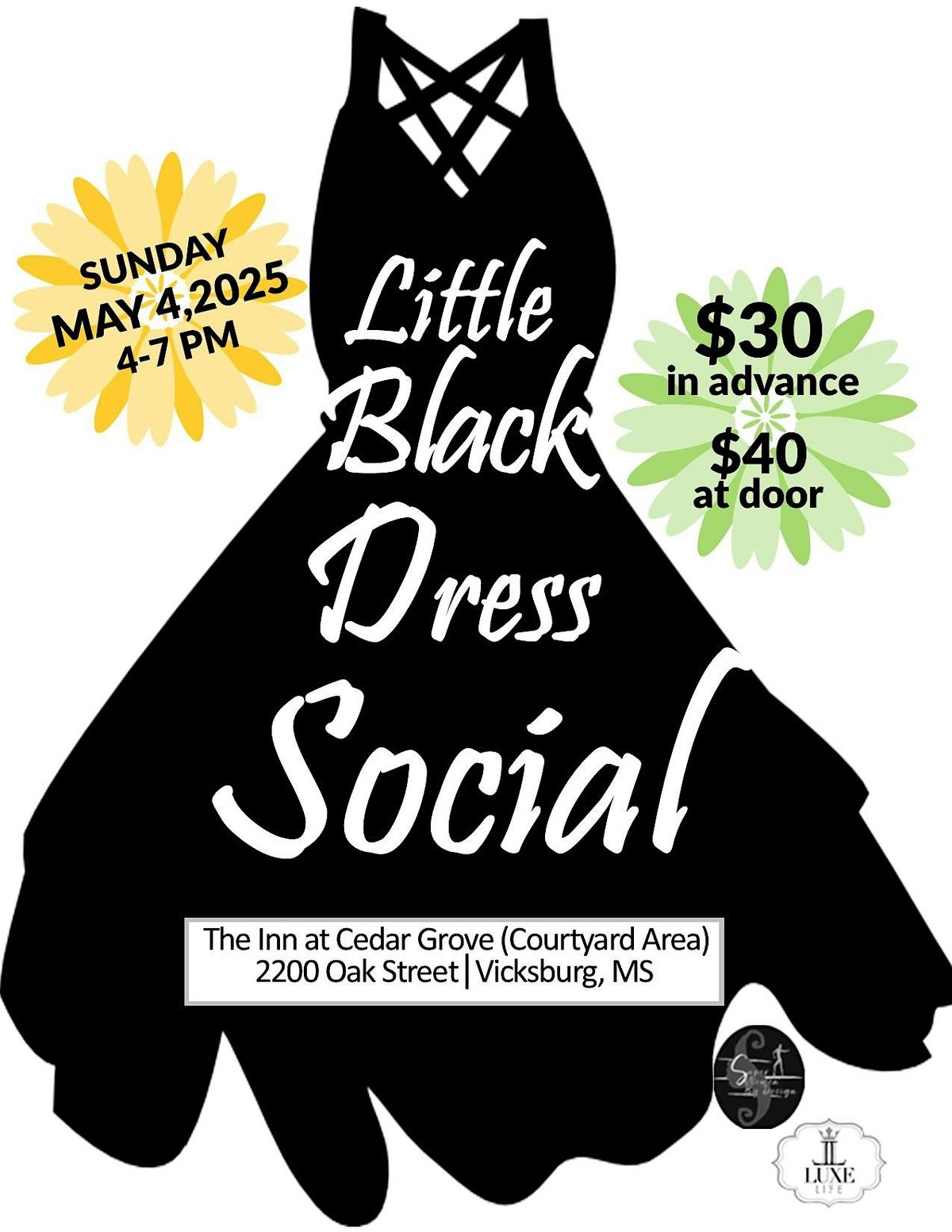 Little Black Dress Social, 3 May | Event in Vicksburg | AllEvents