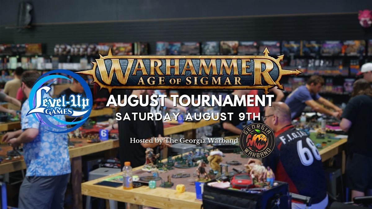 Age of Sigmar - Georgia Warband's One-Day Events - DULUTH, 9 August | Event in Duluth | AllEvents