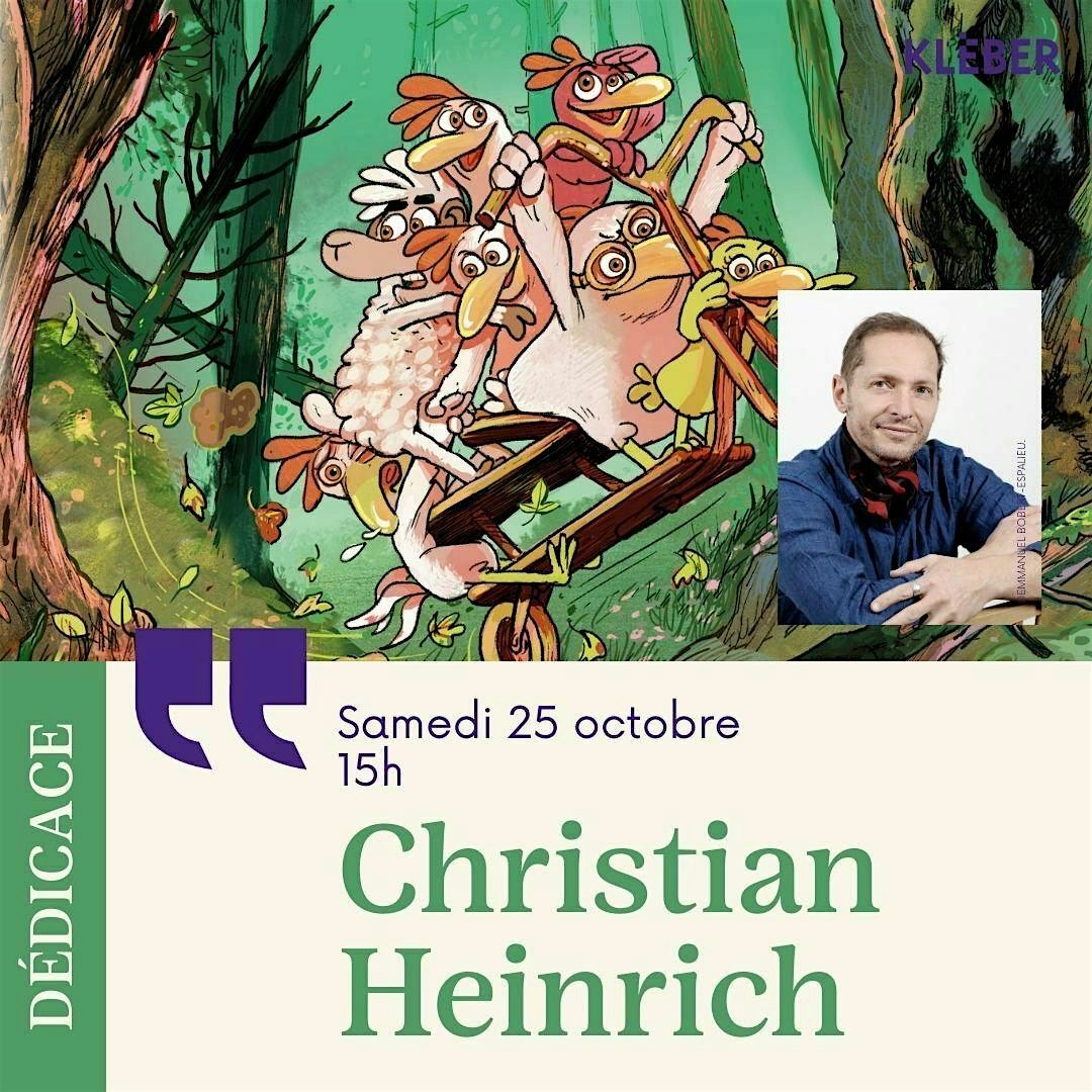 Dédicace avec Christian Heinrich, 25 October | Event in STRASBOURG | AllEvents