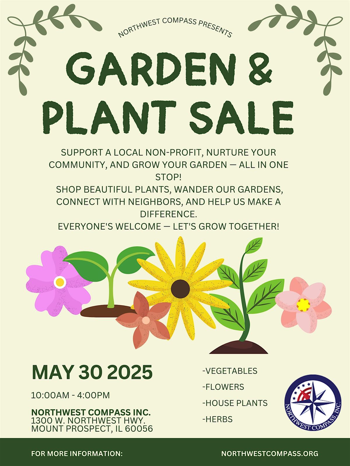 Garden and Plant Sale, 30 May | Event in Mount Prospect | AllEvents