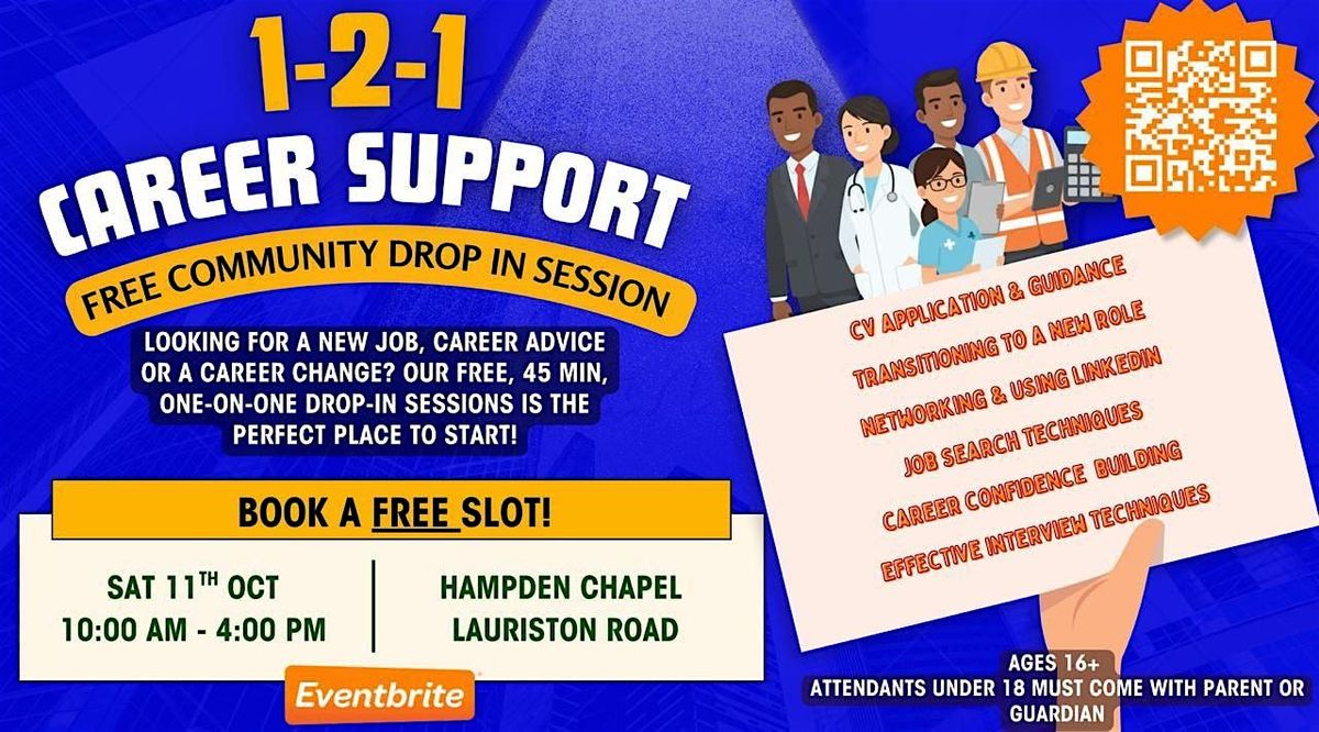 Career Support- Community drop in session, 11 October | Event in London | AllEvents
