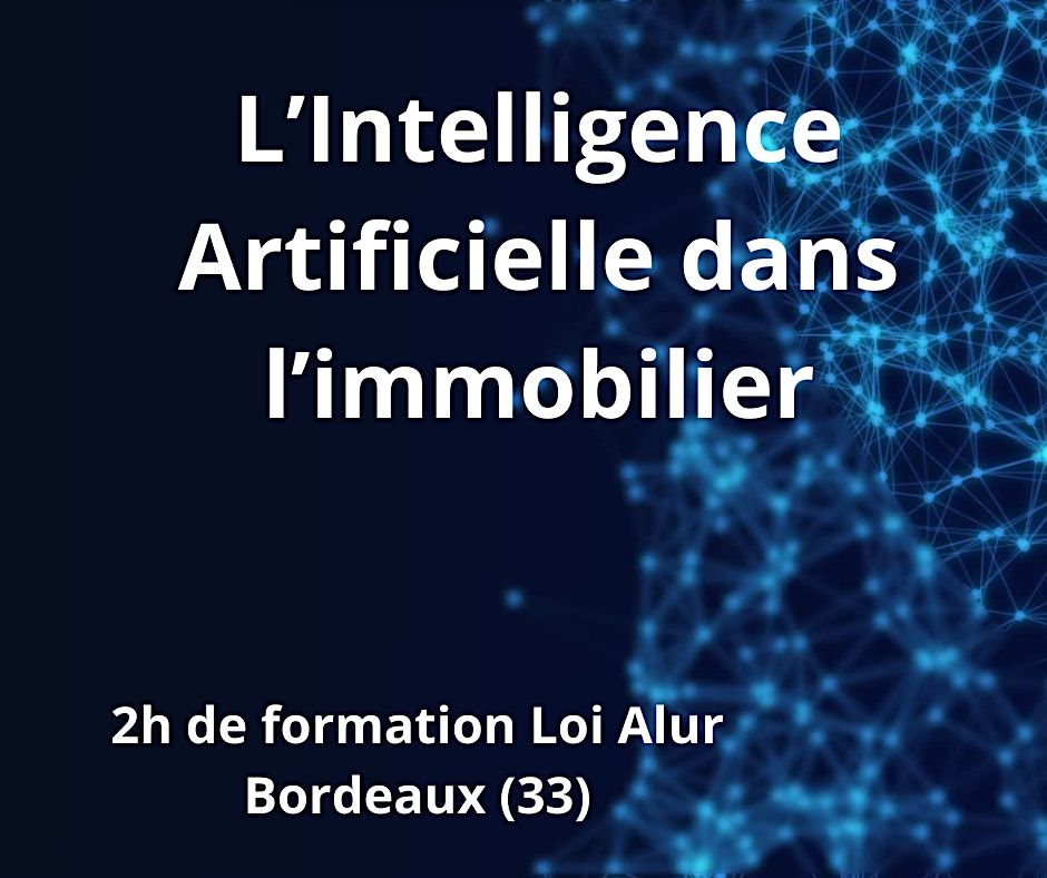 Formation Gratuite 2h L'intelligence artificielle et l'immobilier | Event in Saint-Maur-des-Fossés | AllEvents