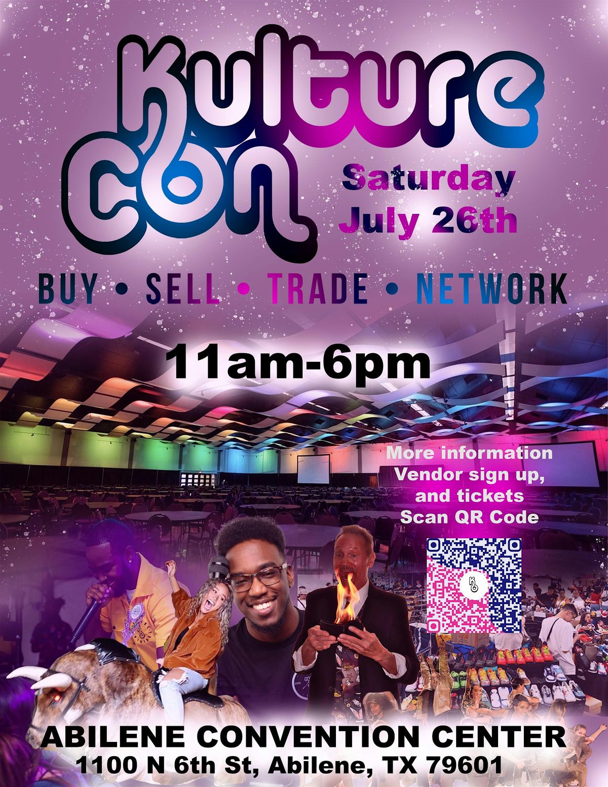 Abilene Kulture Con, 26 July | Event in Abilene | AllEvents