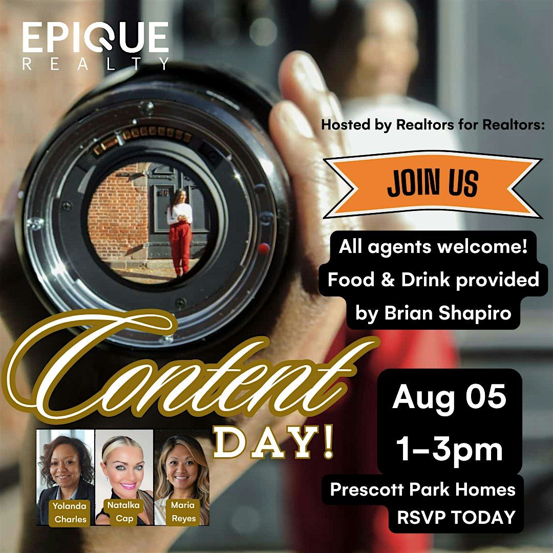 Content Day for Realtors on August 05: 1-3pm, 5 August | Event in West Bloomfield Township | AllEvents