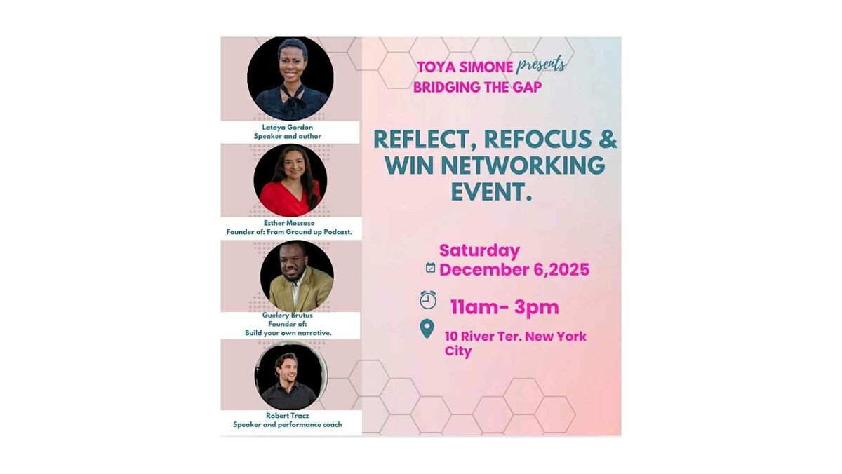 Reflect, Refocus and Win, 6 December | Event in New York | AllEvents