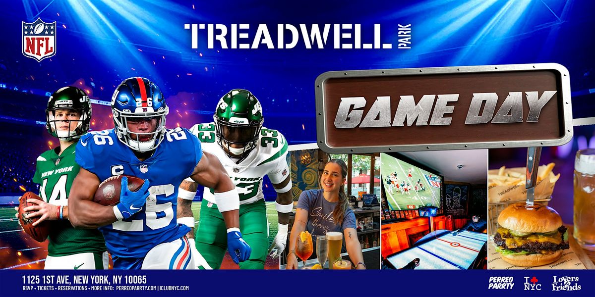 10/16 THURSDAY GAME DAY  @  TREADWELL  PARK  UES -  Bites & Games, 16 October | Event in New York | AllEvents