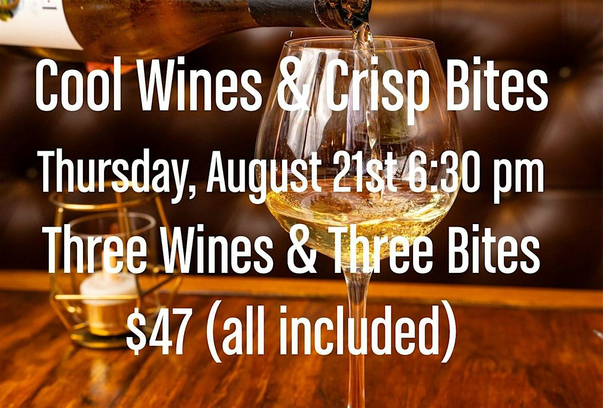 Cool Climate Wines and Crisp Bites, 21 August | Event in Washington | AllEvents