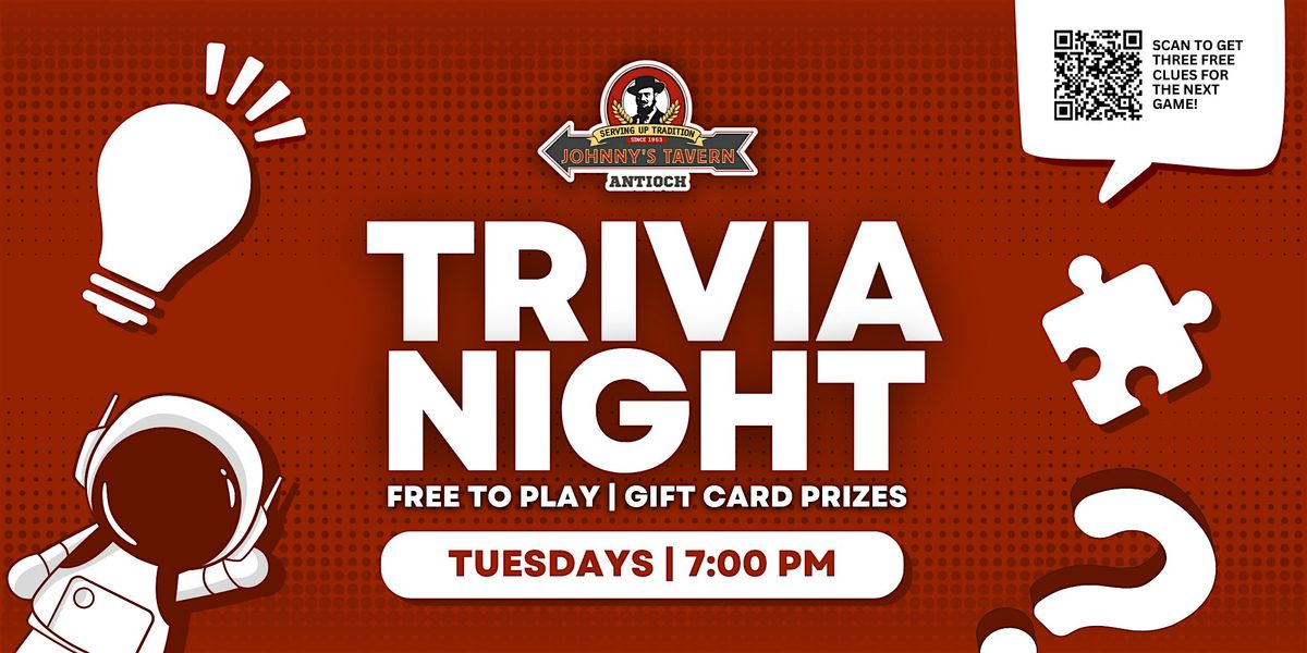 Trivia Night at Johnny's Tavern Antioch, 10 June | Event in Overland Park | AllEvents