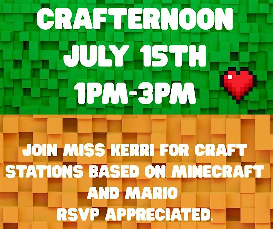 Crafternoon w/Miss Kerri (Children's Program), 15 July | Event in Beacon Falls | AllEvents