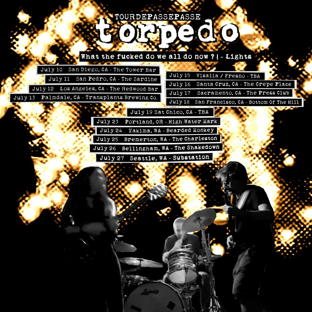 torpedo with Anavanam, Andromamine and Pannonica, 24 July | Event in Yakima | AllEvents