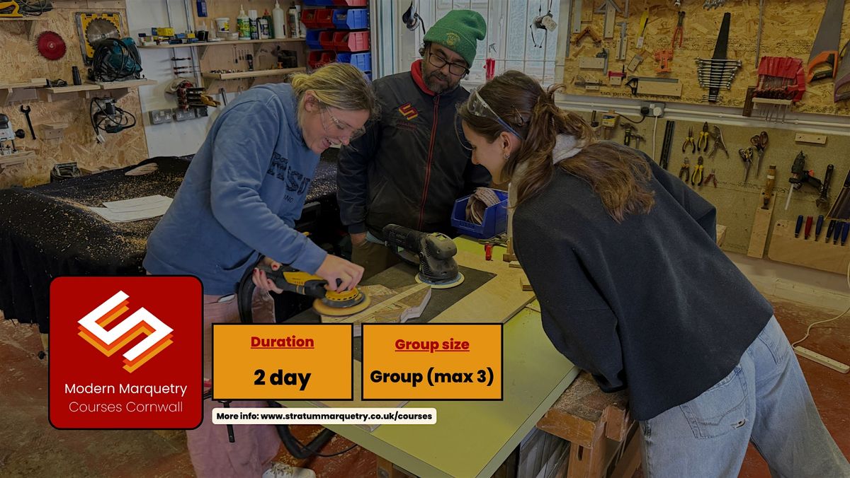 2 Day Modern Marquetry Course | Event in Helston | AllEvents