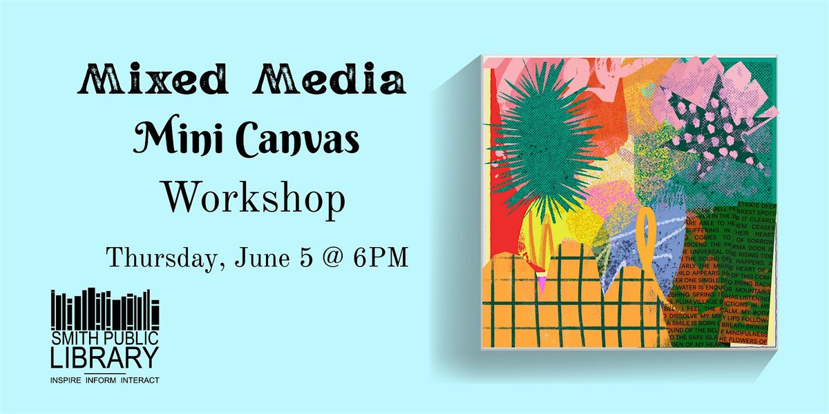 Mixed Media Mini Canvas, 5 June | Event in Wylie | AllEvents