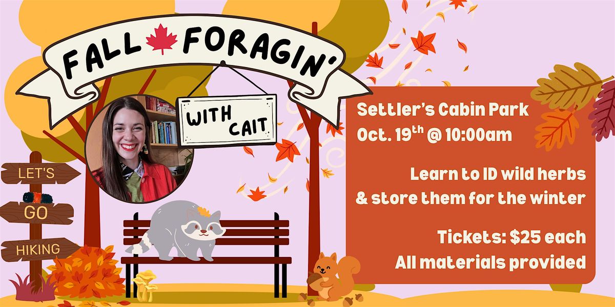 OFF-SITE EVENT: Urban Foragin' with Cait DiCicco Maddock, TN & E-RYT, 19 October | Event in Carnegie | AllEvents