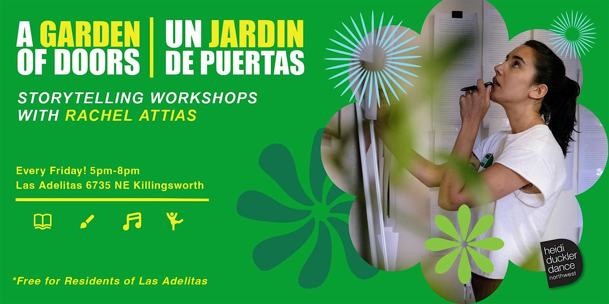 A Garden of Doors | Storytelling workshops with Rachel Attias | Event in Portland | AllEvents