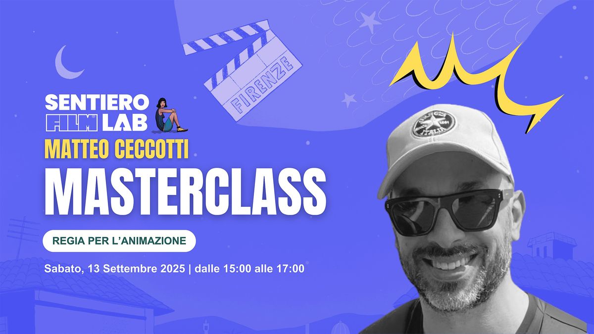 Masterclass di Animazione 2D e Regia a Firenze –  a cura di MATTEO CECCOTTI, 13 September | Event in Firenze