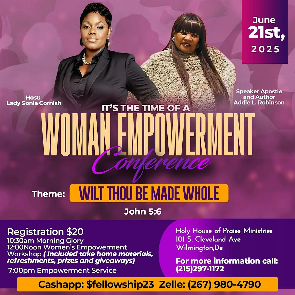 Women’s Empowerment Conference, 21 June | Event in Wilmington | AllEvents