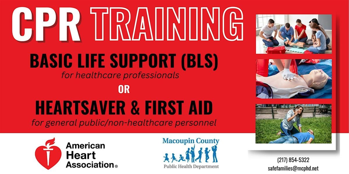 CPR Courses by Macoupin County Public Health Department, 14 October | Event in Carlinville | AllEvents