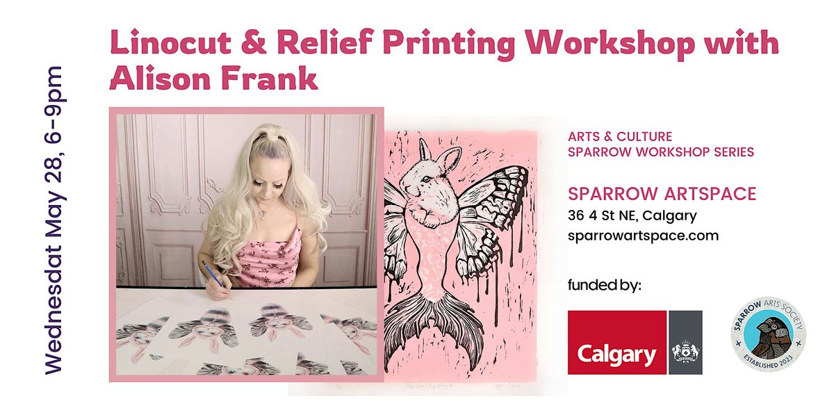 Linocut & Relief Printing Workshop, 28 May | Event in Calgary | AllEvents