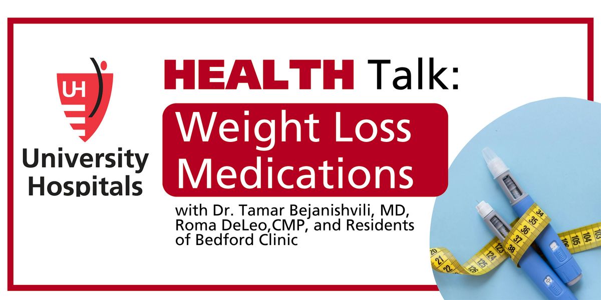 Physician Health Talk: Weight Loss Medications | Event in Bedford | AllEvents