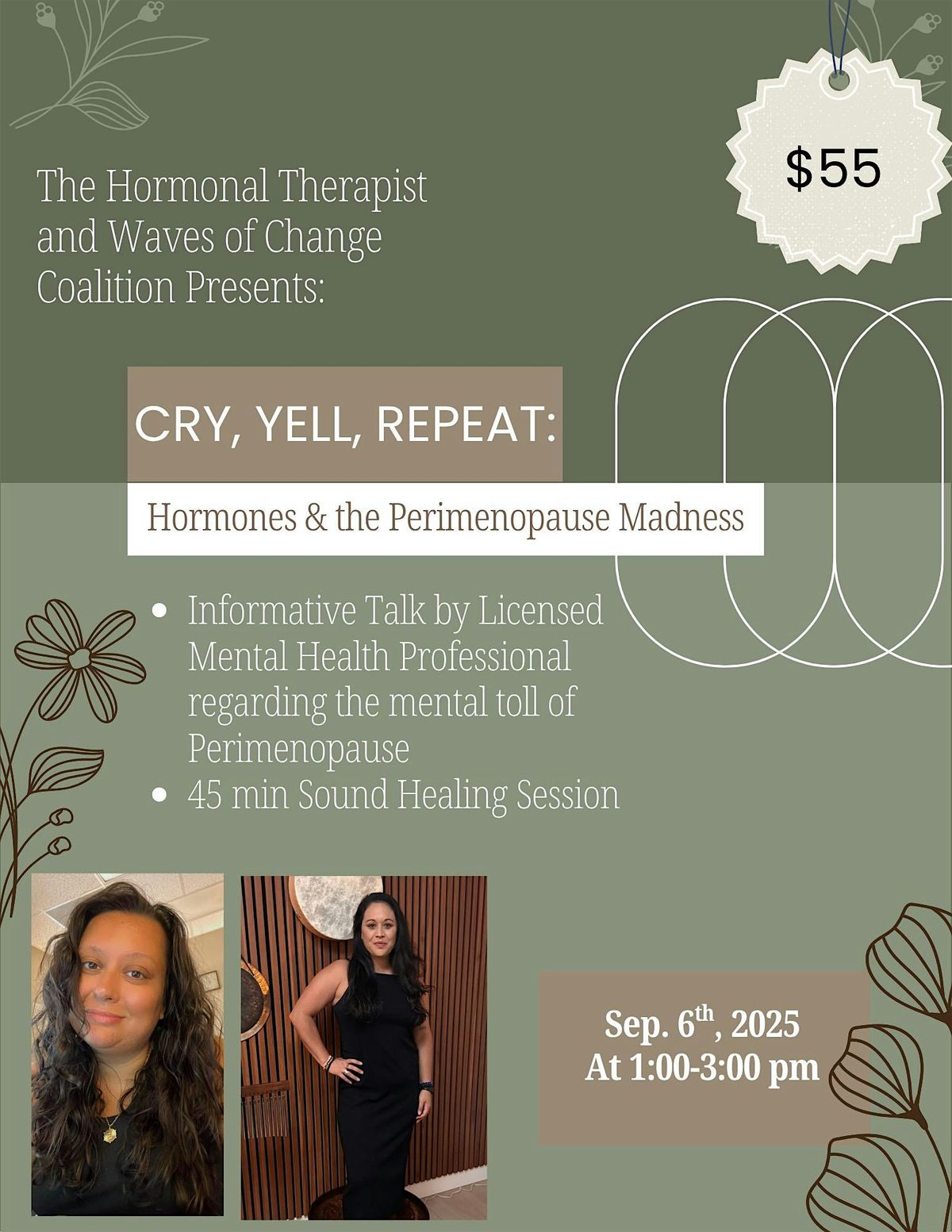 Cry, Yell, Repeat: Hormones & Perimenopause Madness, 6 September | Event in Virginia Beach | AllEvents