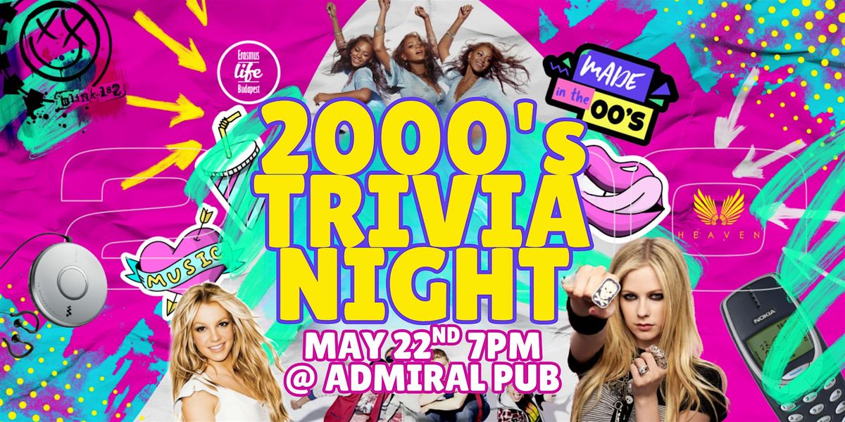Y2K (2000s) Trivia Night @ Admiral Pub West Seattle, 22 May | Event in Seattle | AllEvents