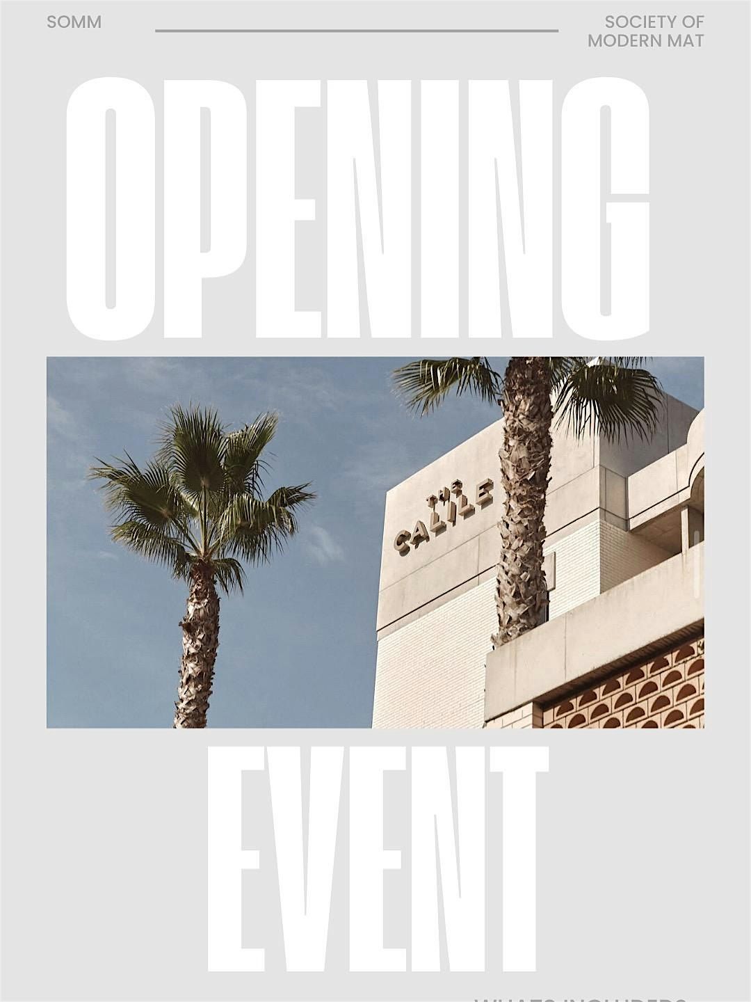 SOMM OPENING EVENT @ THE CALILE ROOFTOP, 17 August | Event in Fortitude Valley | AllEvents
