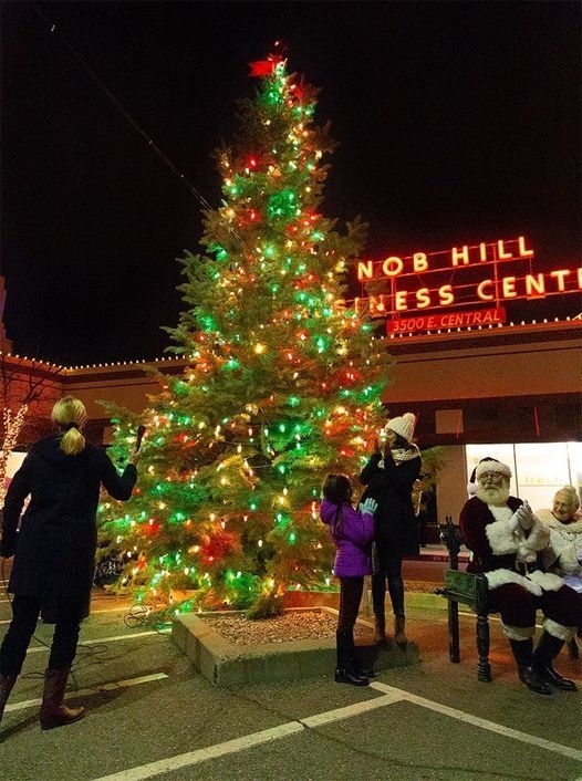 Nob Hill Shop & Stroll Kick Off Event and Tree Lighting, Nob Hill