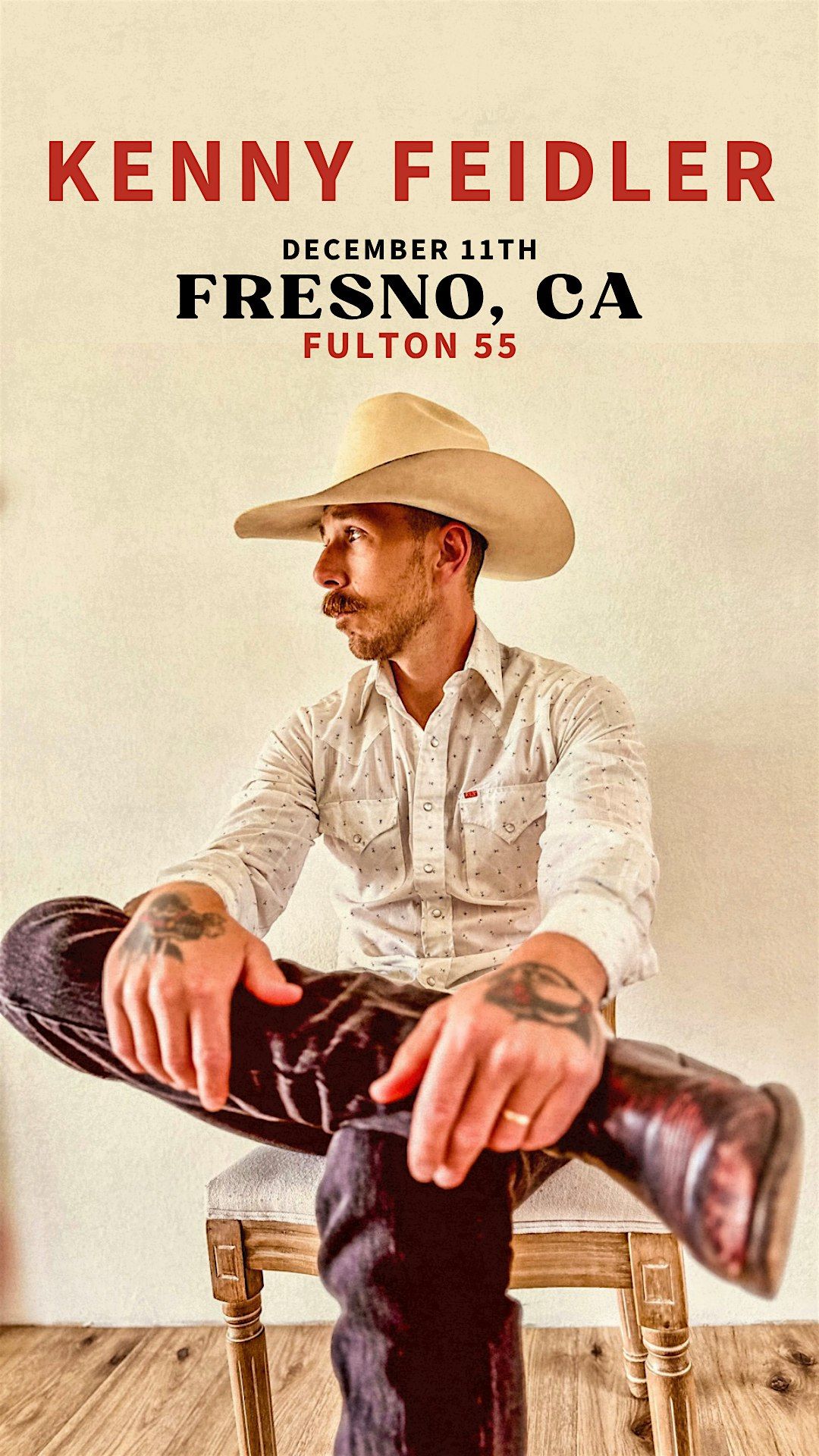 Fulton 55 presents KENNY FEIDLER, 11 December | Event in Fresno | AllEvents