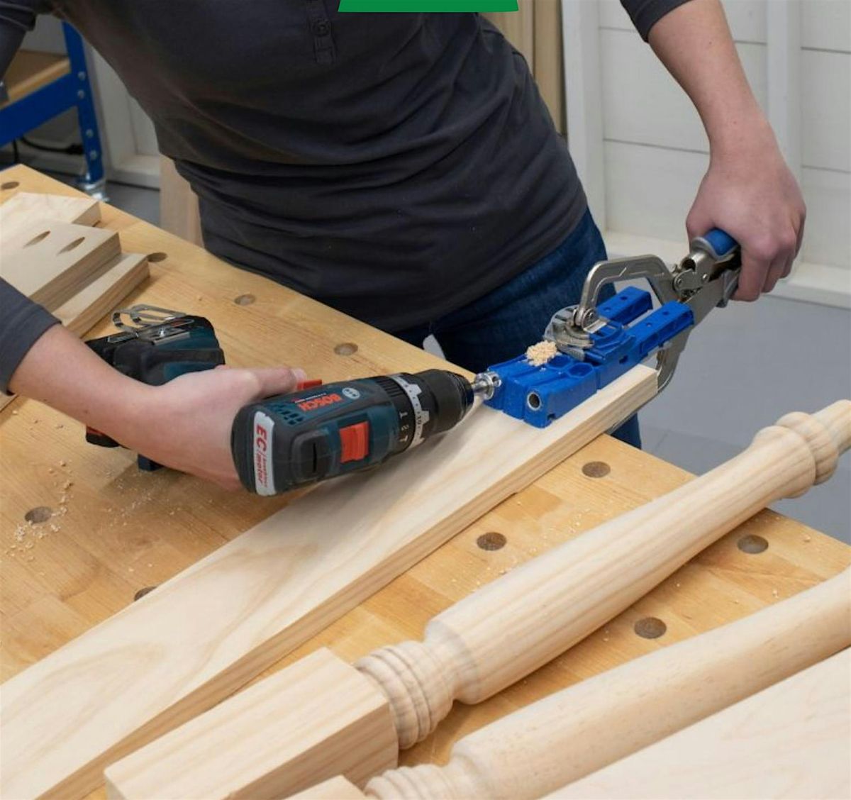 Woodworking Skills with Dani Fraley: Pocket Hole Jigs & Brad Nailers, 9 September | Event in Cincinnati
