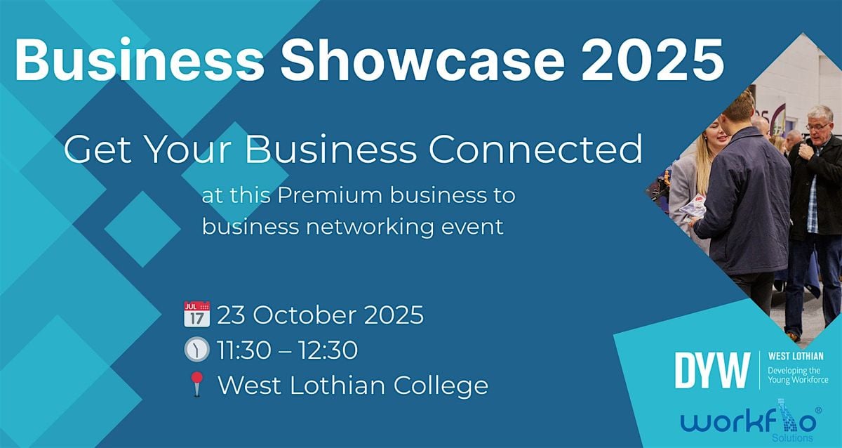 West Lothian Business Showcase - Book a Stand, 23 October | Event in Livingston | AllEvents