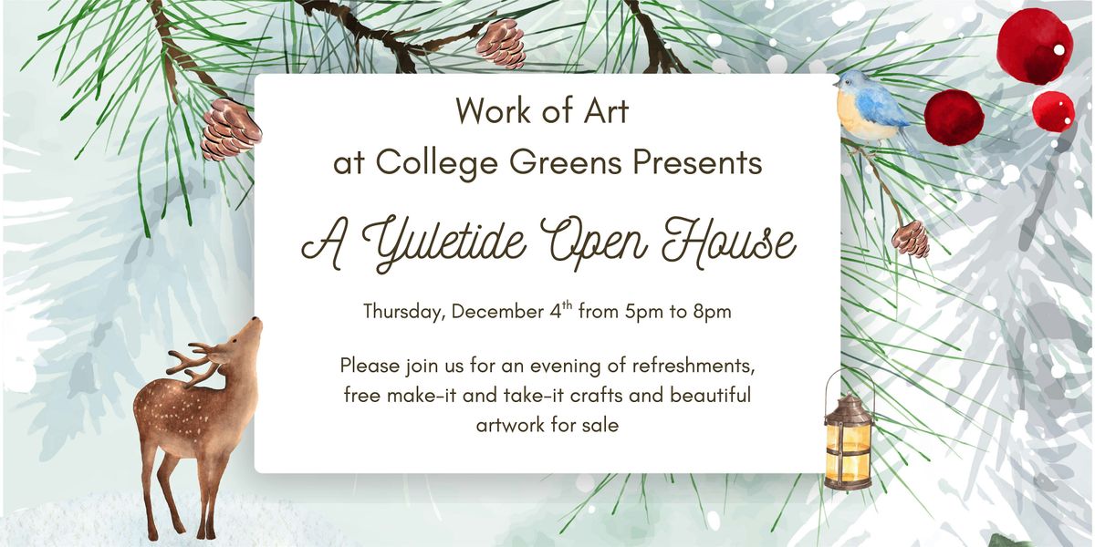 A Yuletide Open House, 4 December | Event in Sacramento | AllEvents
