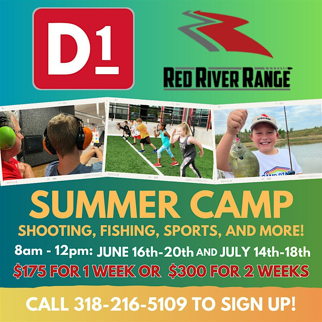 D1/RRR SUMMER CAMP (WEEKS 1 & 2) 6/16-6/20 and 7/14-7/18, 16 June | Event in Shreveport | AllEvents