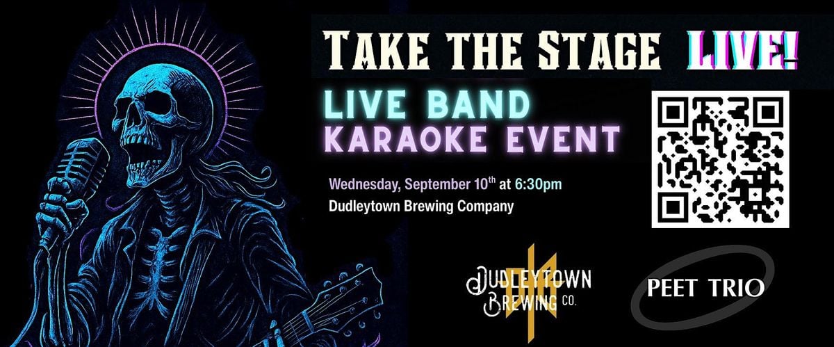 Take the Stage Live - Live Band Karaoke at Dudleytown Brewing, 10 September | Event in Windsor | AllEvents